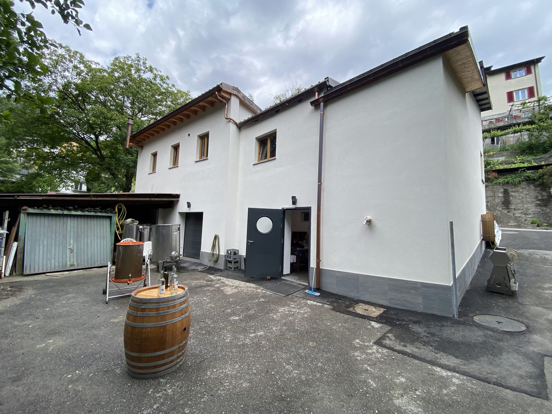 La cantina MaGiRo vista dall'esterno